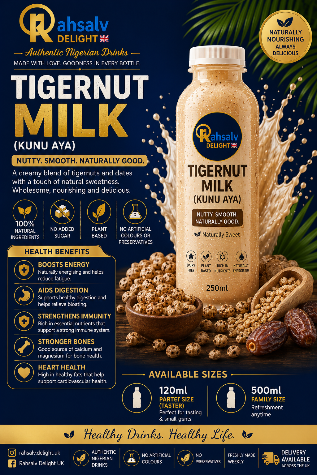 Tigernut Milk (Kunu Aya)